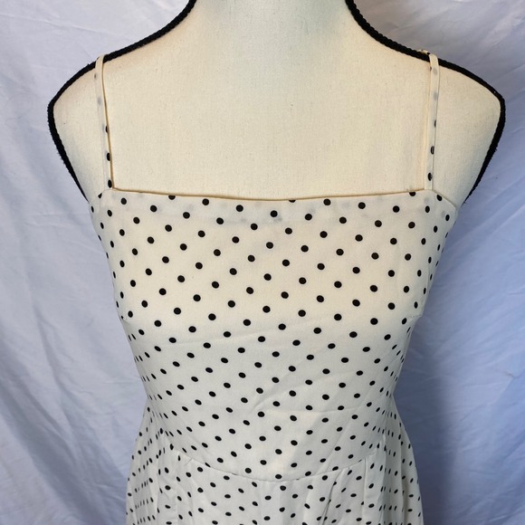 Altar'd State Polka Dot Mini Babydoll Dress Small Ruffle Hem Sundress Y2K Style - Picture 2 of 11